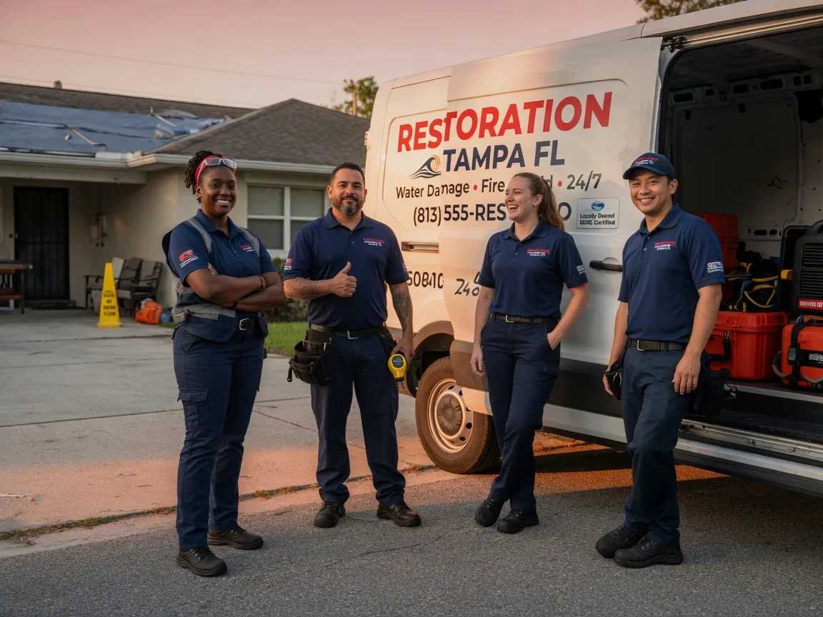 Water Damage Restoration company in Des Moines, IA