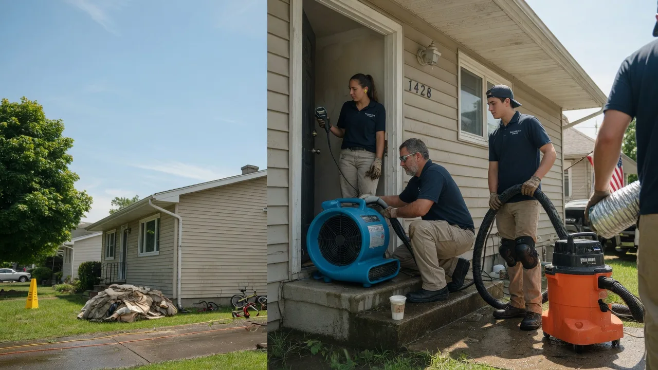 Water Damage Restoration in Des Moines, IA near me